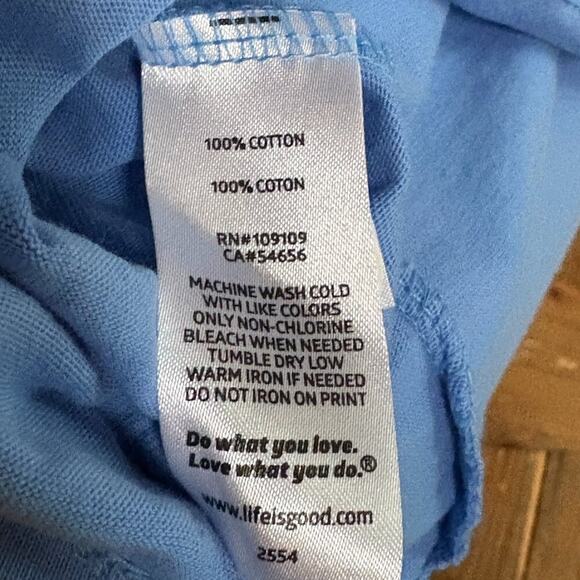 Women's Life is Good Kauai, HI Sea Turtle High-Low Crusher Tank, Size M,… - Picture 15 of 15